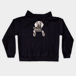 Weimaraner Kids Hoodie